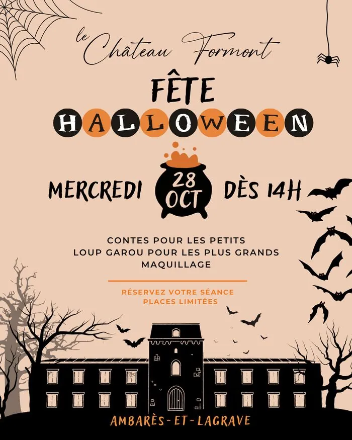 子どものハロウィーン:フォルモン城の午後